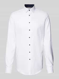 Jake*s Slim fit zakelijk overhemd van Two Ply met extra lange mouwen