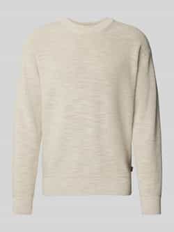 Boss Orange Gebreide pullover met ribboorden model 'Atrek'