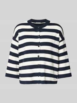 Tom Tailor Relaxed fit gebreid jack van viscosemix