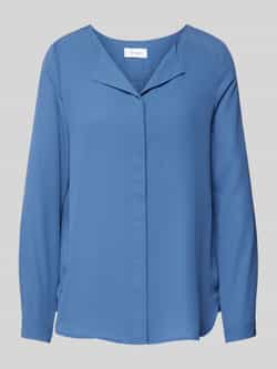 Vila Blouse met blinde knoopsluiting model 'LUCY'