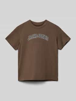 Jack & jones T-shirt met labelprint model 'CALEB'