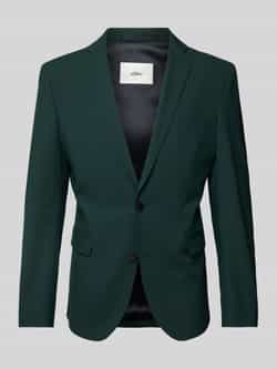 S.Oliver BLACK LABEL Colbert met paspelzak op de borst model 'Pure Flex'