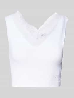 Guess Korte top in riblook model 'RAQUEL'