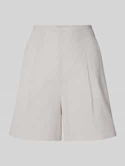 MaxMara Leisure Regular fit korte broek met bandplooien model 'CANALE'