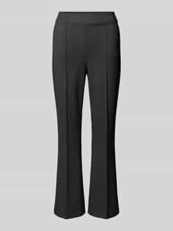 Someday Regular fit stoffen broek met bandplooien model 'Curinna'