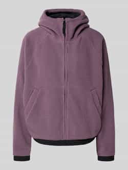 Carhartt Work In Progress Relaxed fit fleecejack met ritssluiting model 'Helix'