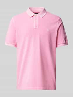 Marc O'Polo Regular fit poloshirt van puur katoen met logostitching