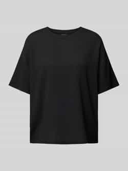 Pieces T-shirt met structuurmotief model 'LUNA'