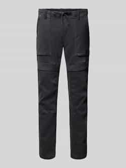 PME Legend Slim fit cargobroek met labeldetail model 'FLIGHTRIDER'