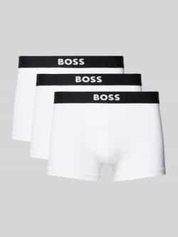 Boss Boxershort met elastische band met logo in een set van 3 stuks model 'ONE'