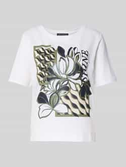 Betty Barclay T-shirt met motiefprint en ronde hals