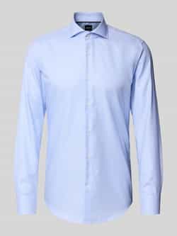 Boss Slim fit zakelijk overhemd van puur katoen