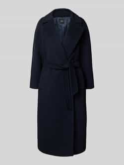 Weekend Max Mara Regular fit lange wollen jas met alpaca en mohair model 'TEMPERA'