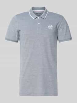 Blend Regular fit poloshirt met ribboorden model 'NATE'