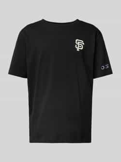 Champion T-shirt met labeldetail