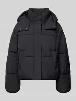 Only Boxy fit gewatteerd jack met capuchon model 'HOPE'