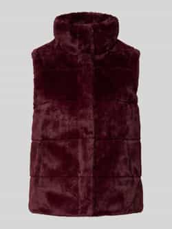 Monari Gilet met opstaande kraag
