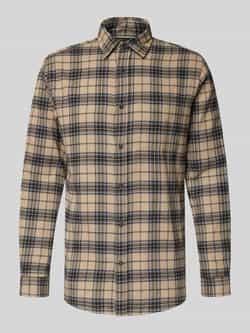 Jack & jones Regular fit vrijetijdsoverhemd met kentkraag model 'JAMES'