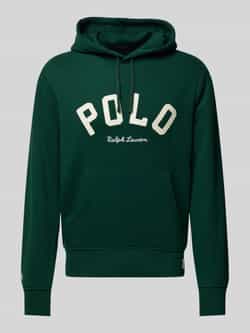 Polo Ralph Lauren LSPOHOODM2-Long Sleeve- Sweatshirt men Hoodies & Sweaters groen Maat XL Kleding