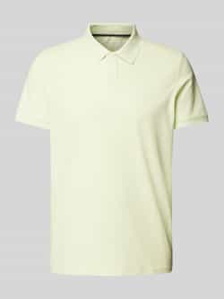 Tom Tailor Regular fit poloshirt van katoen-piqué met logostitching