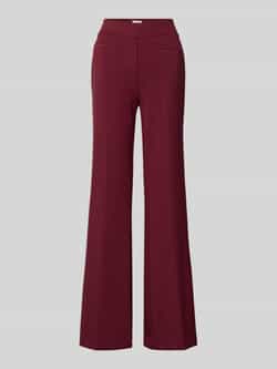 Christian Berg Woman Flared fit stoffen broek van viscosemix