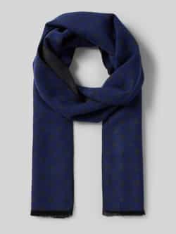 Christian Berg Men Sjaal van viscose in all-over look