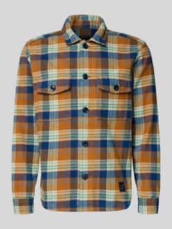 OLYMP Level Five Casual fit overhemdjack met borstzakken