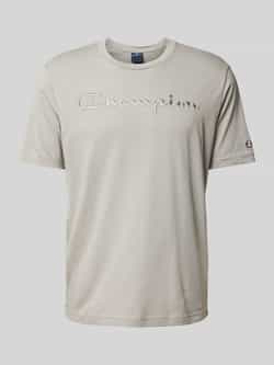 Champion T-shirt met labelstitching