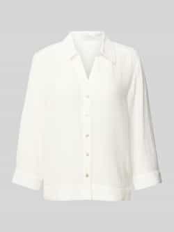 Opus Regular fit overhemdblouse met platte kraag model 'Fratea'