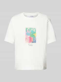 Selected Femme T-shirt met ronde hals model 'ESSENTIAL'