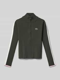 Lacoste Cardigan met labelbadge