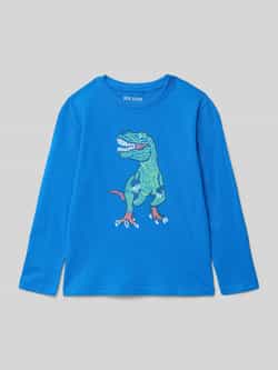 BLUE SEVEN Shirt met lange mouwen en motiefprint