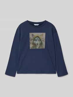 Mayoral Shirt met lange mouwen ronde hals en motiefprint