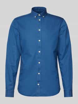 Casual friday Jeansoverhemd model 'Anton'