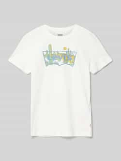 Levi s Kids T-shirt met logoprint