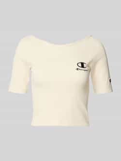 Champion Fitted fit kort shirt met labelstitching