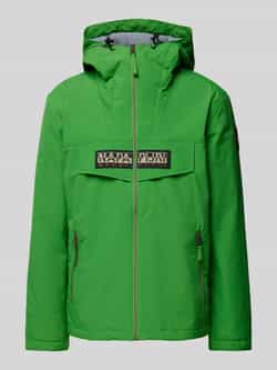 Napapijri Groene Kelly Winterjas Waterdicht Rits Green Heren