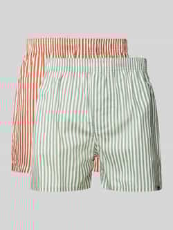 POCKIES Boxershort met labeldetail in een set van 2 stuks