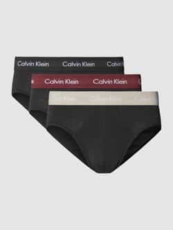 Calvin Klein Underwear Slip met elastische band in een set van 3 stuks