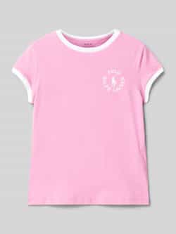 Polo Ralph Lauren Teens T-shirt met logo- en labelprint