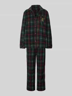 Lauren Ralph Lauren Pyjama met reverskraag