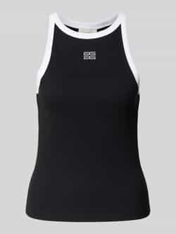 Gestuz Tanktop met labelstitching model 'drew'