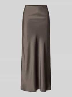 NEO NOIR Midirok van satijn met elastische band model 'URA'