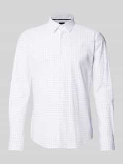 Boss Slim fit vrijetijdsoverhemd met kentkraag model 'ROAN'