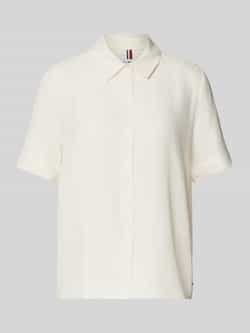 Tommy Hilfiger Relaxed fit blouse met korte mouwen