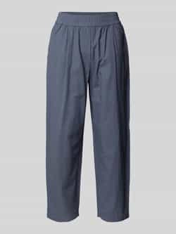 JAKE*S STUDIO WOMAN Stoffen broek met verkorte pasvorm en elastische band