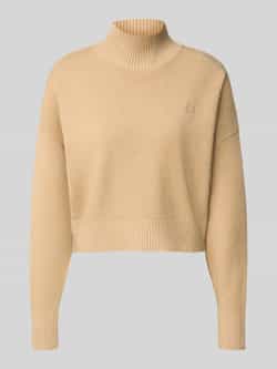 Hugo Blue Oversized fit coltrui van viscosemix model 'SESTY'