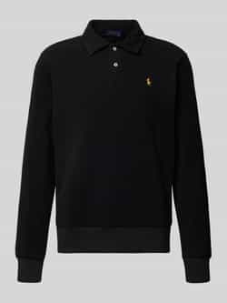 Polo Ralph Lauren Fleecepullover met labelstitching model 'MAGIC POLY FLEECE'