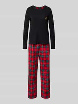 Lauren Ralph Lauren Regular fit pyjama met borstzak