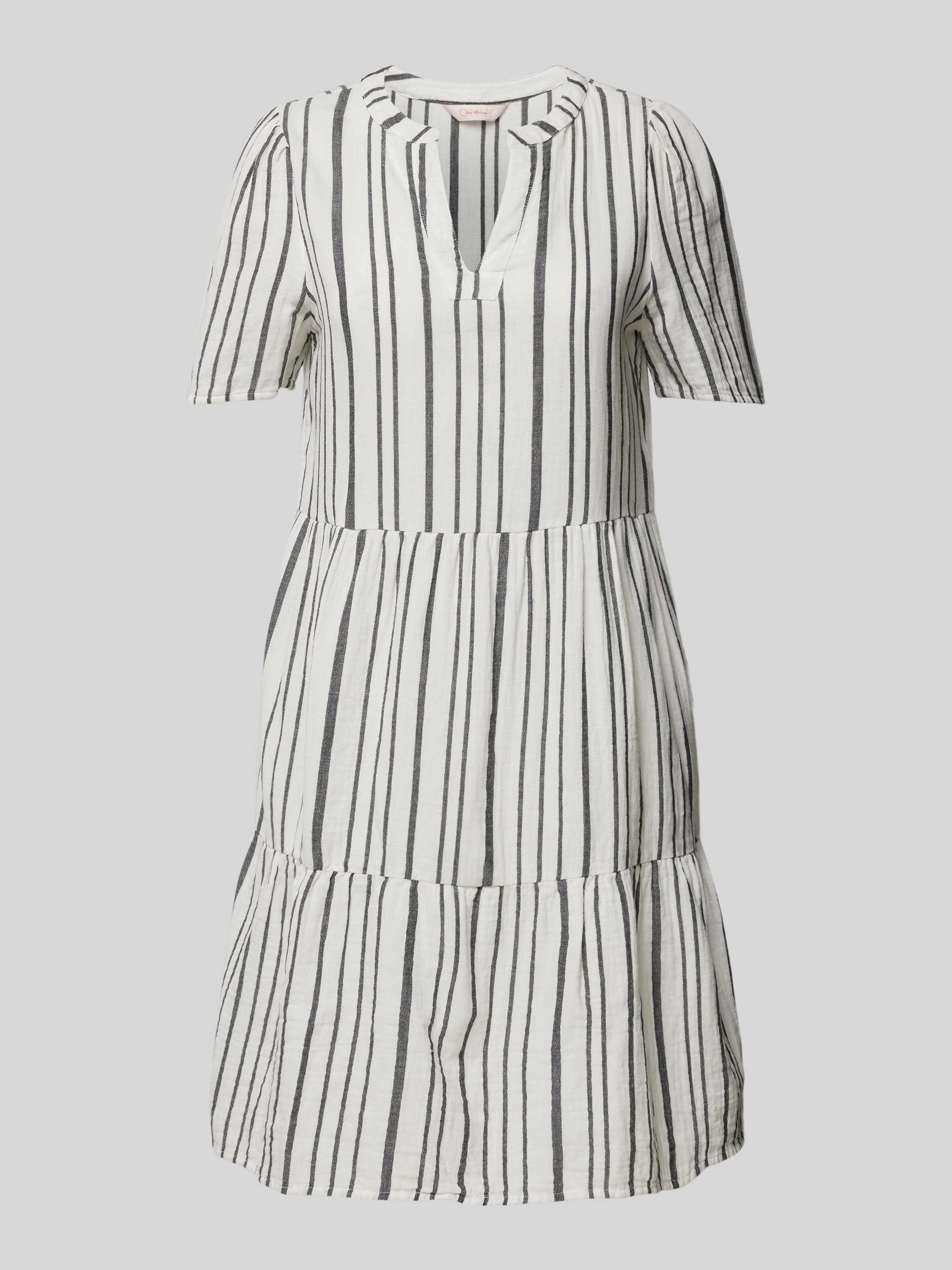 Only Mini-jurk in laagjeslook model 'THYRA'